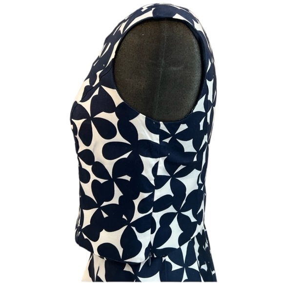 INC BLUE AND WHITE BUTTERFLY FIELD TOP WITH MATCHING SKIRT-NEW WITH TAGS - Picture 4 of 7